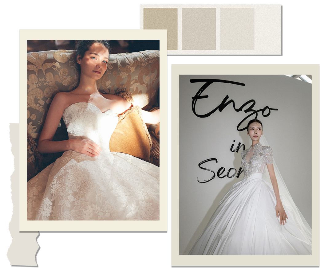 청주웨딩의 품격을 높히는 라피네브라이덜 드레스